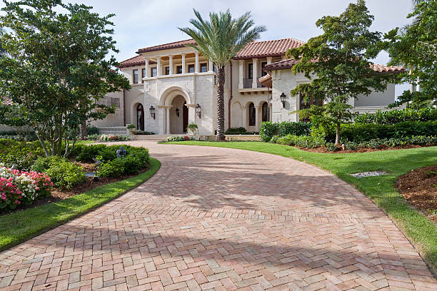 Permeable Paver Driveway in Oologah, OK
